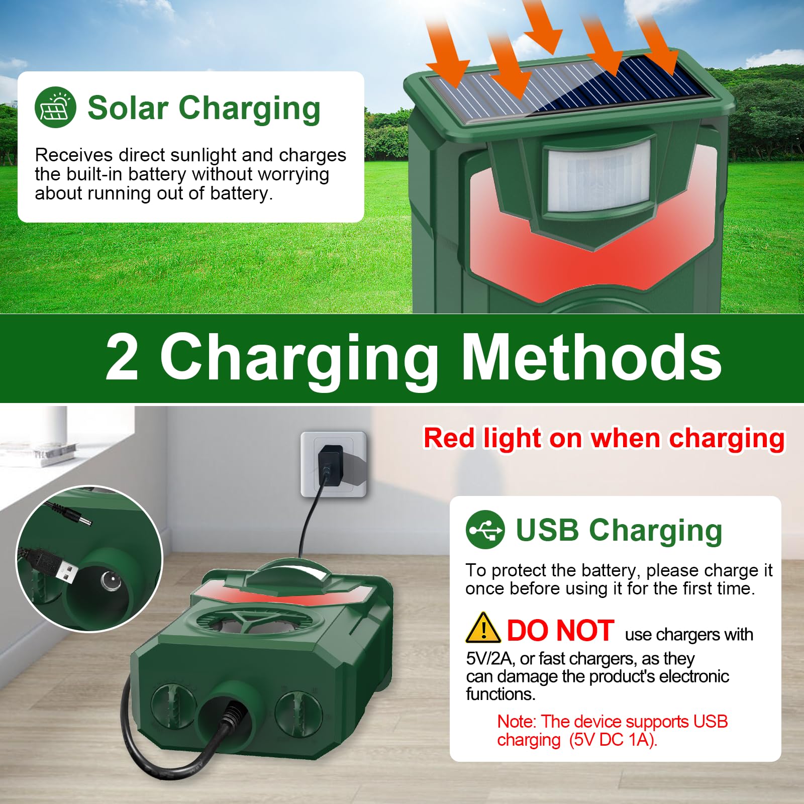 ソーラー超音波動物忌避剤、モーションセンサー付き Amazon.co.jp: 超音波動物忌避剤、屋外ソーラーパワーリス抑止